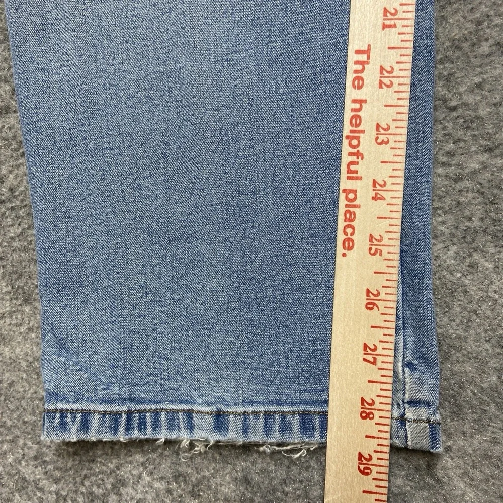 Lauren Ralph Lauren Straight Jeans Women's Size 12 Light Blue‎ Denim LRL